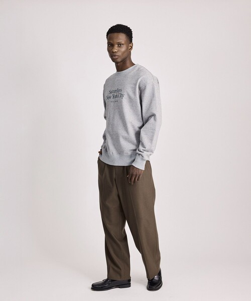 Saturdays NYC(サタデーズ ニューヨークシティ )の「Bowery Speckle Sweatshirt(スウェット・メンズ・チャコールグレー/グレー・S/M/X-SMALL/L/XL)」の16枚目の写真