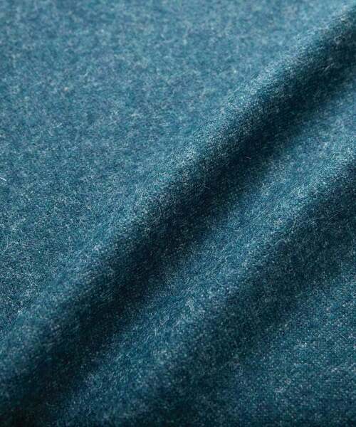 MEN'S MELROSE（メンズメルローズ）の「カシミヤリバーシブルマフラー（マフラー・メンズ・ブルーグリーン/ブラック/ワインレッド/ネイビー・9）」の20枚目の写真