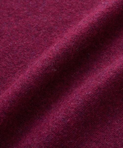 MEN'S MELROSE（メンズメルローズ）の「カシミヤリバーシブルマフラー（マフラー・メンズ・ブルーグリーン/ブラック/ワインレッド/ネイビー・9）」の18枚目の写真