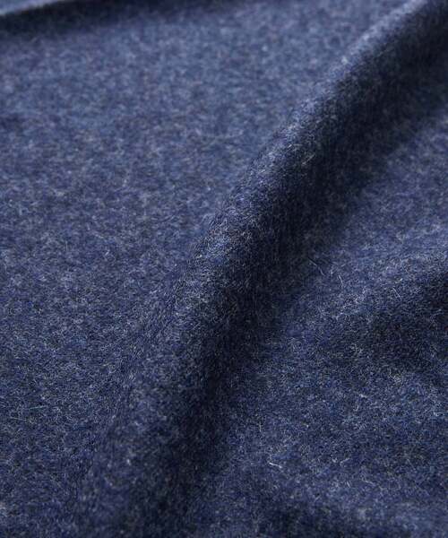 MEN'S MELROSE（メンズメルローズ）の「カシミヤリバーシブルマフラー（マフラー・メンズ・ブルーグリーン/ブラック/ワインレッド/ネイビー・9）」の16枚目の写真