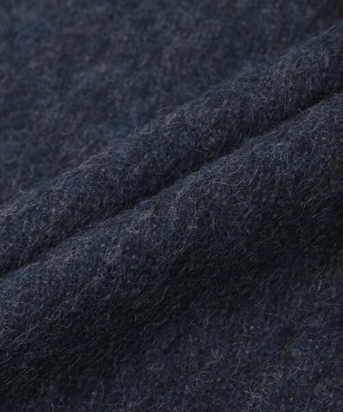 MEN'S MELROSE（メンズメルローズ）の「カシミヤリバーシブルマフラー（マフラー・メンズ・ブルーグリーン/ブラック/ワインレッド/ネイビー・9）」の8枚目の写真