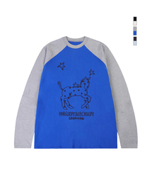 [ユニセックス]ドットポニー ヴィンテージ ロングスリーブ Tシャツ_5カラー
