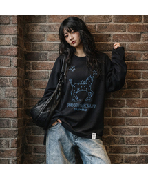 GRAVER（グレーバー）の「[ユニセックス]ドットポニー ヴィンテージ ロングスリーブ Tシャツ_5カラー（Tシャツ/カットソー）」