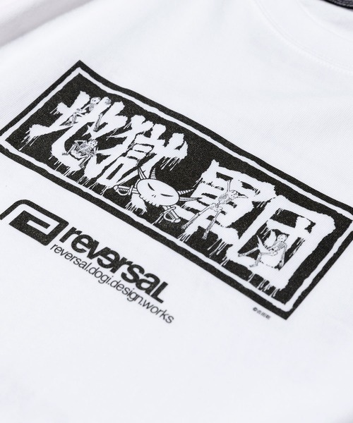 reversal.dogi.design.works(リバーサル・ドーギ・デザイン・ワークス)の「<reversal/リバーサル>湘南爆走族×rvddw JIGOKU NO GUNDAN TEE(Tシャツ/カットソー・メンズ・ブラック/ホワイト・XX-LARGE/LARGE/MEDIUM/X-LARGE)」の9枚目の写真