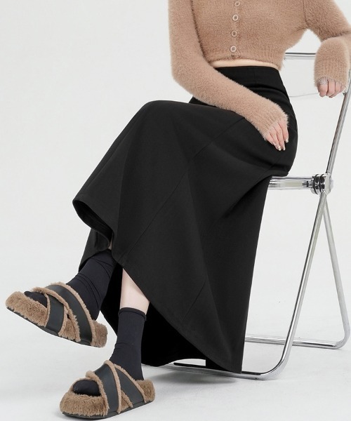 ONEP STAR(ワンピスター)の「Aラインミディスカート(スカート・レディース・ダークグレー/ブラック・SMALL/MEDIUM/LARGE/X-LARGE)」の12枚目の写真