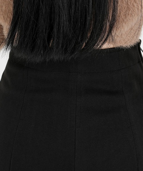 ONEP STAR(ワンピスター)の「Aラインミディスカート(スカート・レディース・ダークグレー/ブラック・SMALL/MEDIUM/LARGE/X-LARGE)」の18枚目の写真