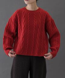 FORK&SPOON | FORK&SPOON　ケーブルニットプルオーバー(ニット/セーター)