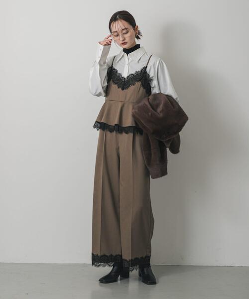 セール】レースキャミオールインワン（つなぎ/オールインワン）｜SENSE