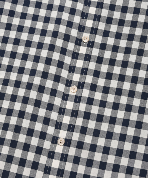 COVERNAT（カバーナット）の「ギンガムチェックシャツネイビー（シャツ/ブラウス・レディース・その他・MEDIUM/SMALL/X-LARGE/LARGE）」の5枚目の写真