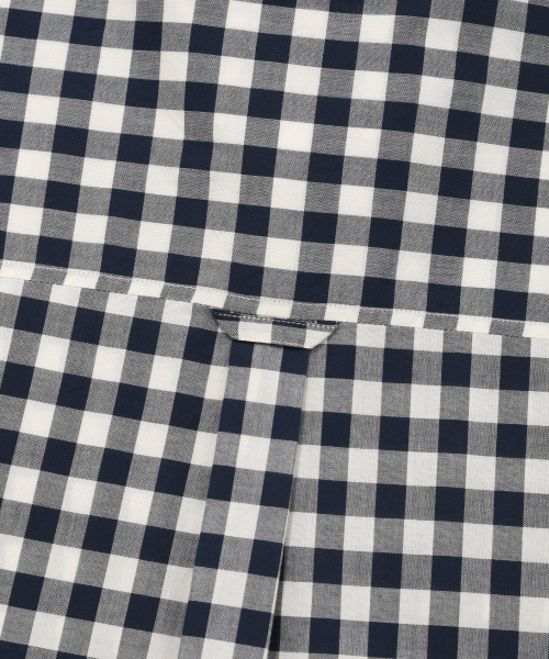COVERNAT（カバーナット）の「ギンガムチェックシャツネイビー（シャツ/ブラウス・レディース・その他・MEDIUM/SMALL/X-LARGE/LARGE）」の8枚目の写真