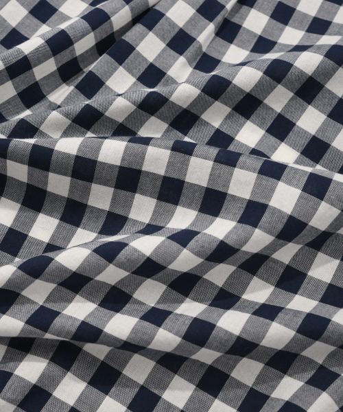 COVERNAT（カバーナット）の「ギンガムチェックシャツネイビー（シャツ/ブラウス・レディース・その他・MEDIUM/SMALL/X-LARGE/LARGE）」の9枚目の写真