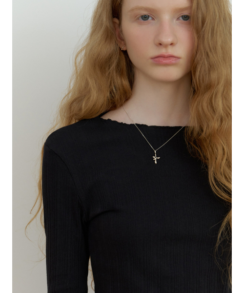 RE_L(リエル)の「Riff wave t-shirt (black)(Tシャツ/カットソー・レディース・ブラック・FREE)」の5枚目の写真