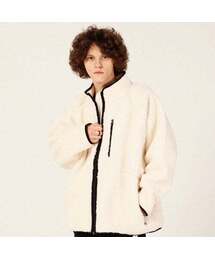 RESPECT（リスペクト）の「heavy fleece zip-up jacket (ivory)（その他アウター）」