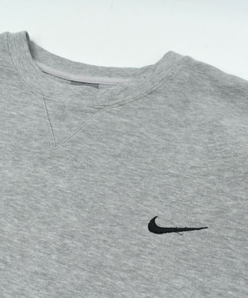 NIKE(ナイキ)の「【USED】Y2K NIKE swoosh ロゴ スウェット(スウェット・メンズ・グレー・X-LARGE)」の6枚目の写真