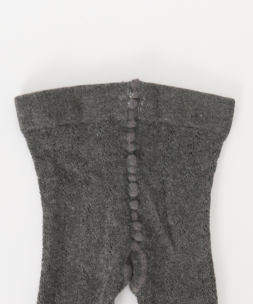 IENA（イエナ）の「Pierre Mantoux/ピエールマントゥー Knit Tights タイツ 822520（タイツ/ストッキング・レディース・ブラック/チャコールグレー・FREE）」の5枚目の写真