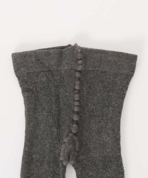 IENA（イエナ）の「Pierre Mantoux/ピエールマントゥー Knit Tights タイツ 822520（タイツ/ストッキング・レディース・ブラック/チャコールグレー・FREE）」の6枚目の写真