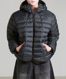 Chikashitsu + | 【Chikashitsu +】light volume puffer jacket / 【チカシツプラス】ライトボリュームパファージャケット(ダウンジャケット/コート)