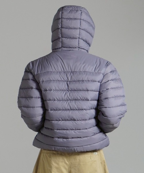 Chikashitsu +（チカシツプラス）の「【Chikashitsu +】light volume puffer jacket / 【チカシツプラス】ライトボリュームパファージャケット（ダウンジャケット/コート・メンズ・グレー/ブラック/アイボリー・ONE SIZE）」の21枚目の写真