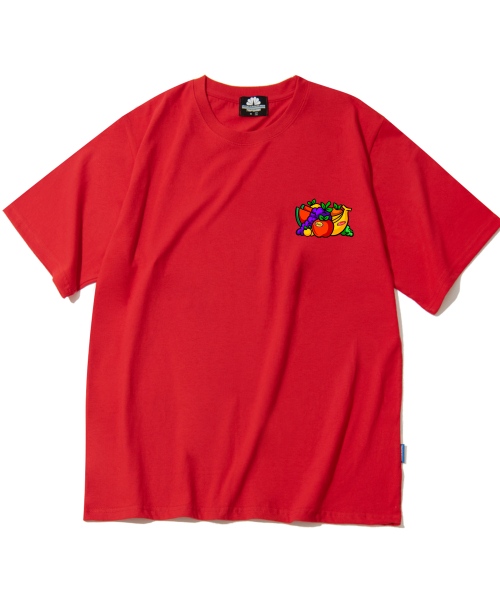 TRIPSHION（トリップション）の「ASSORTED FRUITS グラフィックTシャツ - レッド（Tシャツ/カットソー・メンズ・その他・LARGE/MEDIUM/X-LARGE）」の2枚目の写真