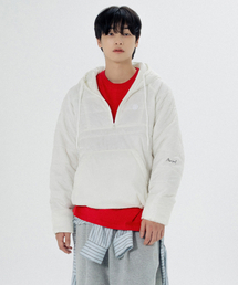 MAYOL（マイヨール）の「ユニ フードパーカー キルティング セットアップ ジャンパー_ホワイト（ダウンジャケット/コート）」