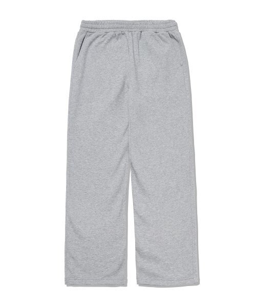 GROOVERHYME（グルーブライム）の「Uni) C100 3-step full banding tapered pants (24 years) (MELANGE GREY) [LRARCYT732P]（スウェットパンツ・メンズ・その他・LARGE/MEDIUM/SMALL/X-LARGE）」の2枚目の写真