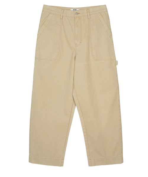 FDR(エフディーアール)の「Washed Canvas Pocket Carpenter Pants Beige(その他パンツ・メンズ・その他・SMALL/MEDIUM/LARGE)」の1枚目の写真
