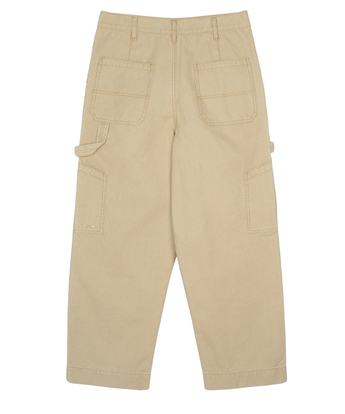 FDR(エフディーアール)の「Washed Canvas Pocket Carpenter Pants Beige(その他パンツ・メンズ・その他・SMALL/MEDIUM/LARGE)」の2枚目の写真