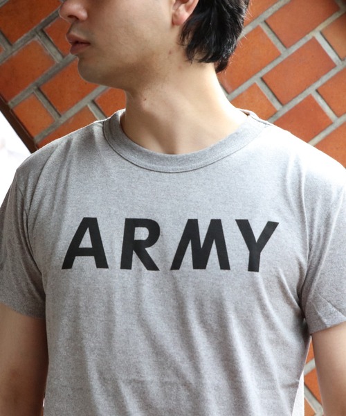 ８(eight)（エイト）の「ARMY Tシャツ（Tシャツ/カットソー・メンズ・グレー・MEDIUM/X-SMALL/SMALL）」の7枚目の写真