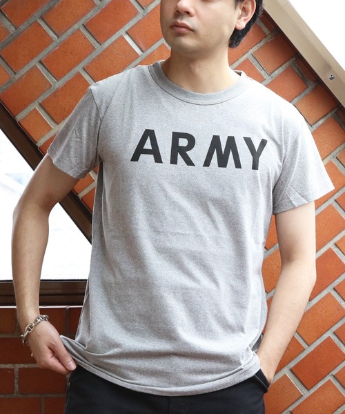 ８(eight)（エイト）の「ARMY Tシャツ（Tシャツ/カットソー・メンズ・グレー・MEDIUM/X-SMALL/SMALL）」の16枚目の写真