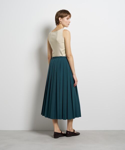 LANVIN en Bleu(ランバンオンブルー)の「タイプライタープリーツスカート(スカート・レディース・ブラック/ブルー/オフホワイト・36/38)」の6枚目の写真