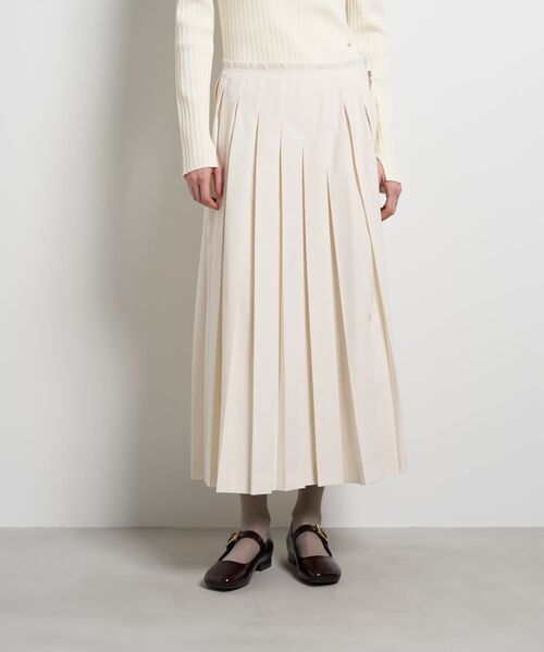 LANVIN en Bleu(ランバンオンブルー)の「タイプライタープリーツスカート(スカート・レディース・ブラック/ブルー/オフホワイト・36/38)」の15枚目の写真