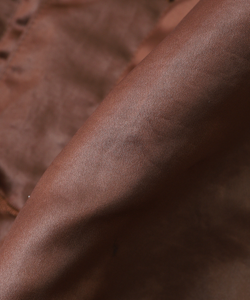 refomed(リフォメッド)の「refomed / リフォメッド NEXT MAN NYLON JACKET(ナイロンジャケット・メンズ・ブラック/ブラウン・3)」の8枚目の写真