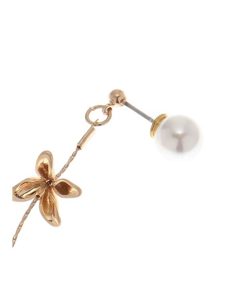 LAGUNAMOON（ラグナムーン）の「LADYフラワーチェーンピアス（ピアス（両耳用）・レディース・ゴールド・FREE）」の4枚目の写真