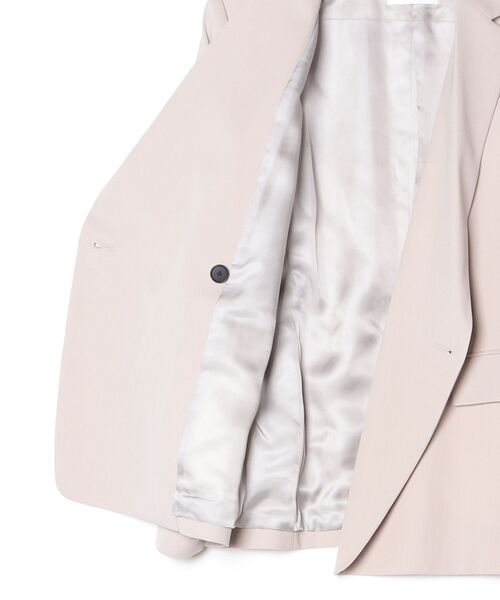 CINOH(チノ)の「WOOL DRAPE SLEEVES JACKET(テーラードジャケット・レディース・ベージュ・36)」の9枚目の写真