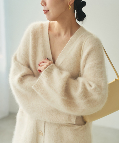 セール】Fur Midi カーディガン（カーディガン/ボレロ）｜Plage