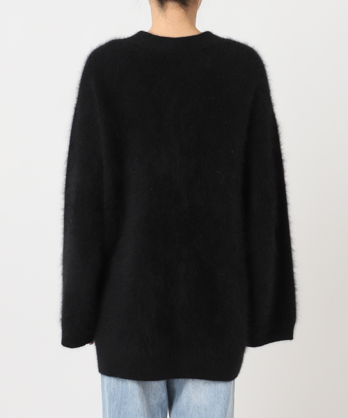 plage Fur Midi カーディガン 黒 プラージュ Plage Fur Midi