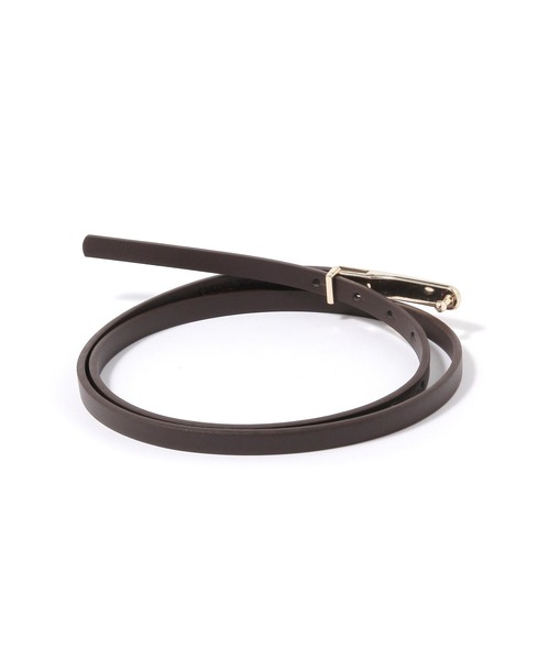 GLOBAL WORK（グローバルワーク）の「10mmメタルポイントベルト/620426（ベルト・レディース・ブラック×ゴールド/ブラウン系その他/ブラック×シルバー・FREE）」の4枚目の写真