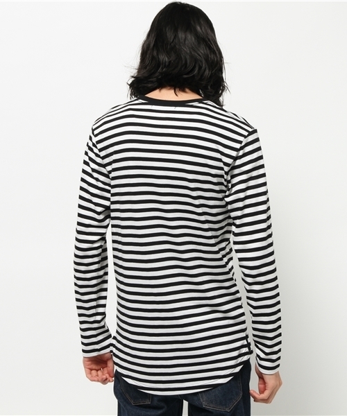 VENCEEXCHANGE（ヴァンスエクスチェンジ）の「ロング丈長袖Tシャツ           （Tシャツ/カットソー・メンズ・ホワイト/その他31・LARGE/MEDIUM）」の8枚目の写真