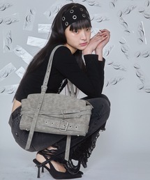 Heart Tattoo（ハートタトゥー）の「belt design damage shoulder bag / ダメージ調　ベルトショルダーバッグ（トートバッグ）」