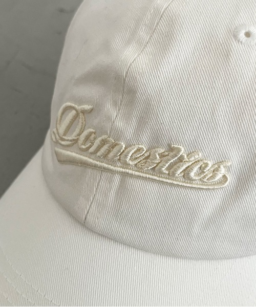 KAIKO（カイコー）の「KAIKO Domestic cap twill（キャップ・メンズ・オフホワイト・ONE SIZE）」の4枚目の写真