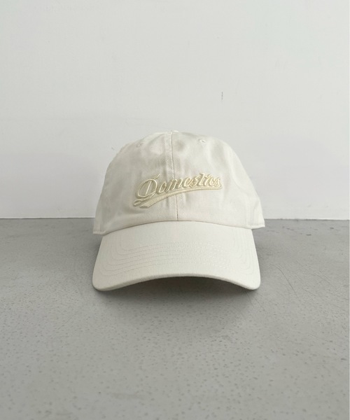KAIKO（カイコー）の「KAIKO Domestic cap twill（キャップ・メンズ・オフホワイト・ONE SIZE）」の6枚目の写真
