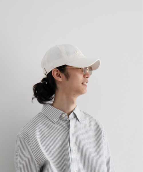 KAIKO（カイコー）の「KAIKO Domestic cap twill（キャップ・メンズ・オフホワイト・ONE SIZE）」の2枚目の写真
