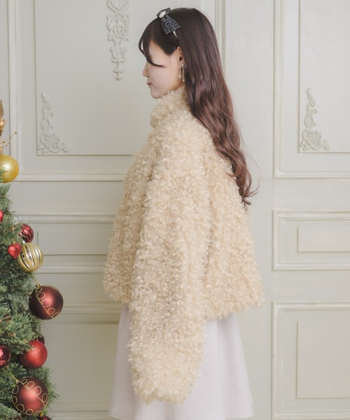 couture BY ROJITA(クチュールバイロジータ)の「ハートバックルプードルファーコート(その他アウター・レディース・ホワイト/ベージュ・FREE)」の22枚目の写真