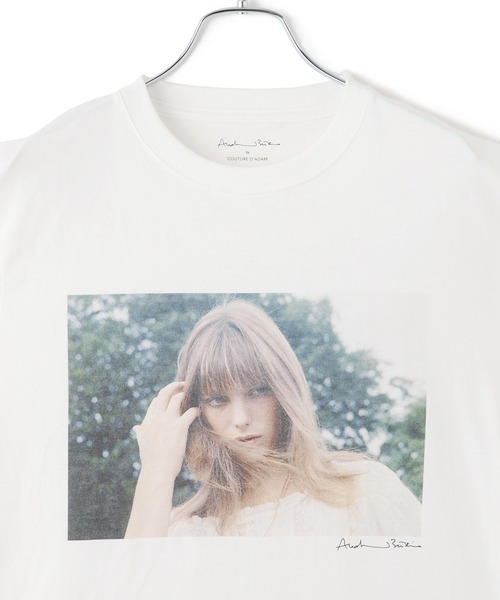 Couture d'adam（クチュールドアダム）の「【COUTURE D'ADAM（クチュール ド アダム）】Jane / Color フォトT（Tシャツ/カットソー・レディース・ホワイト・38）」の3枚目の写真