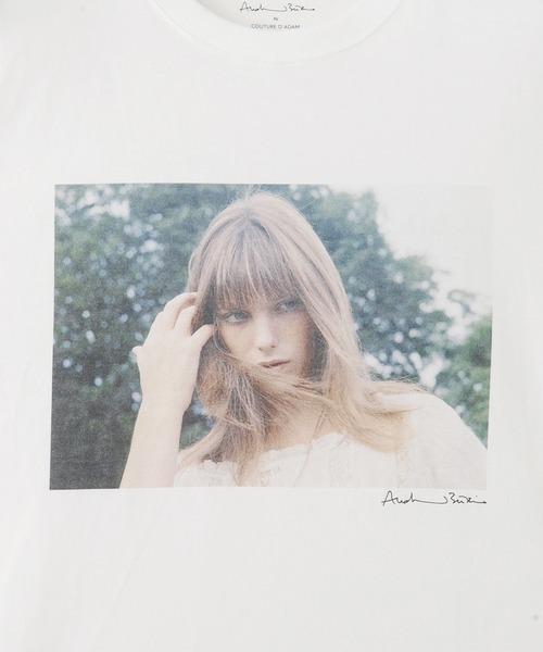 Couture d'adam（クチュールドアダム）の「【COUTURE D'ADAM（クチュール ド アダム）】Jane / Color フォトT（Tシャツ/カットソー・レディース・ホワイト・38）」の7枚目の写真