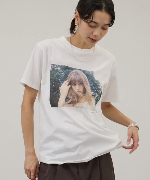 Couture d'adam(クチュールドアダム)の「【COUTURE D'ADAM(クチュール ド アダム)】Jane / Color フォトT(Tシャツ/カットソー・レディース・ホワイト・38)」の12枚目の写真