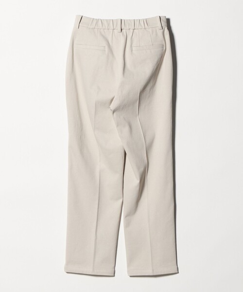 A DAY IN THE LIFE UNITED ARROWS(アデイインザライフユナイテッドアローズ)の「ニットライク プリーツ テーパードパンツ ‐ウォッシャブル‐<A DAY IN THE LIFE>(その他パンツ・レディース・ナチュラル/グレー系/ブラック・M/S)」の4枚目の写真