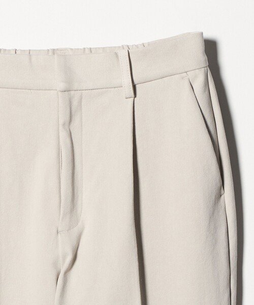 A DAY IN THE LIFE UNITED ARROWS(アデイインザライフユナイテッドアローズ)の「ニットライク プリーツ テーパードパンツ ‐ウォッシャブル‐<A DAY IN THE LIFE>(その他パンツ・レディース・ナチュラル/グレー系/ブラック・M/S)」の5枚目の写真