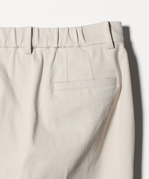A DAY IN THE LIFE UNITED ARROWS(アデイインザライフユナイテッドアローズ)の「ニットライク プリーツ テーパードパンツ ‐ウォッシャブル‐<A DAY IN THE LIFE>(その他パンツ・レディース・ナチュラル/グレー系/ブラック・M/S)」の7枚目の写真