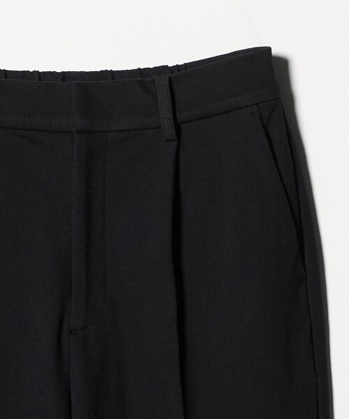A DAY IN THE LIFE UNITED ARROWS(アデイインザライフユナイテッドアローズ)の「ニットライク プリーツ テーパードパンツ ‐ウォッシャブル‐<A DAY IN THE LIFE>(その他パンツ・レディース・ナチュラル/グレー系/ブラック・M/S)」の12枚目の写真